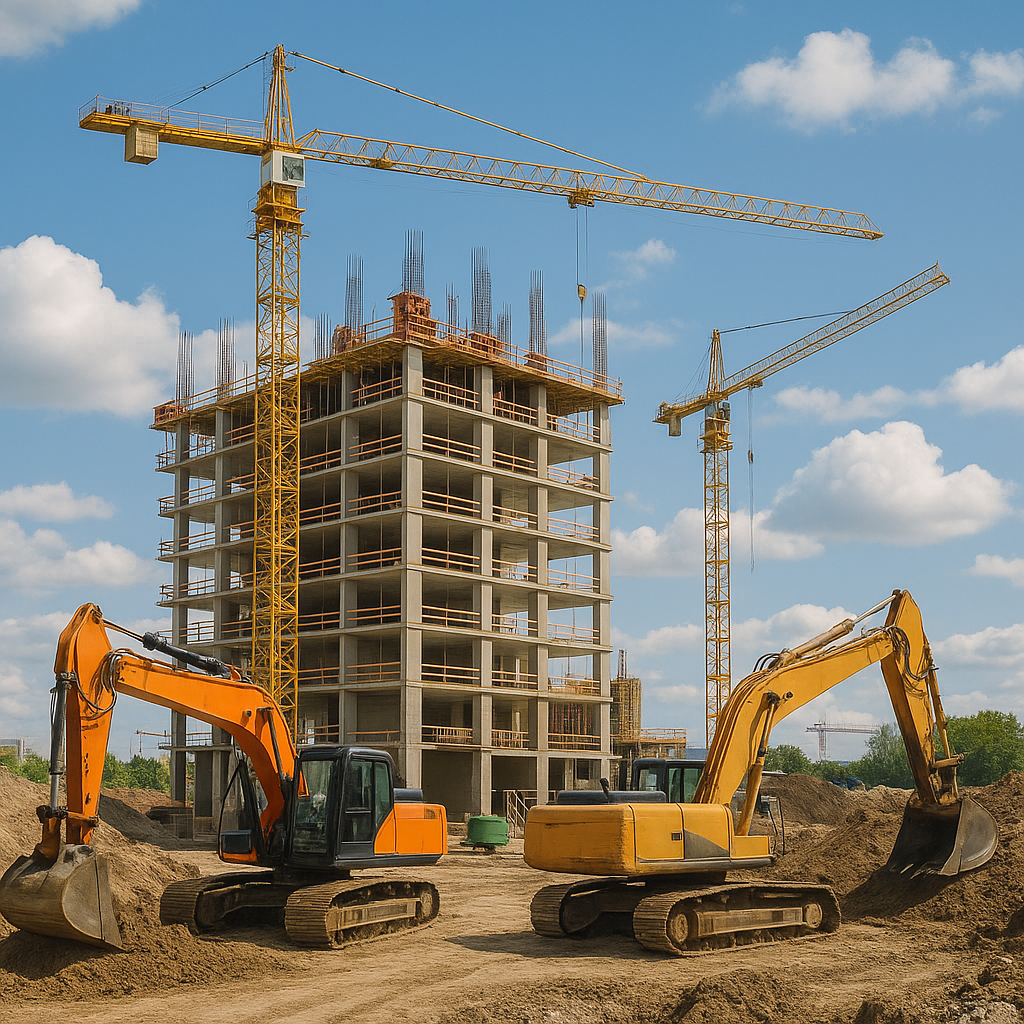Private construction site