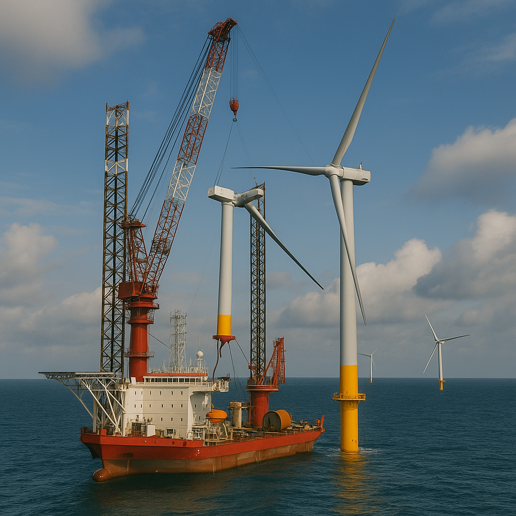 Wind farm construction